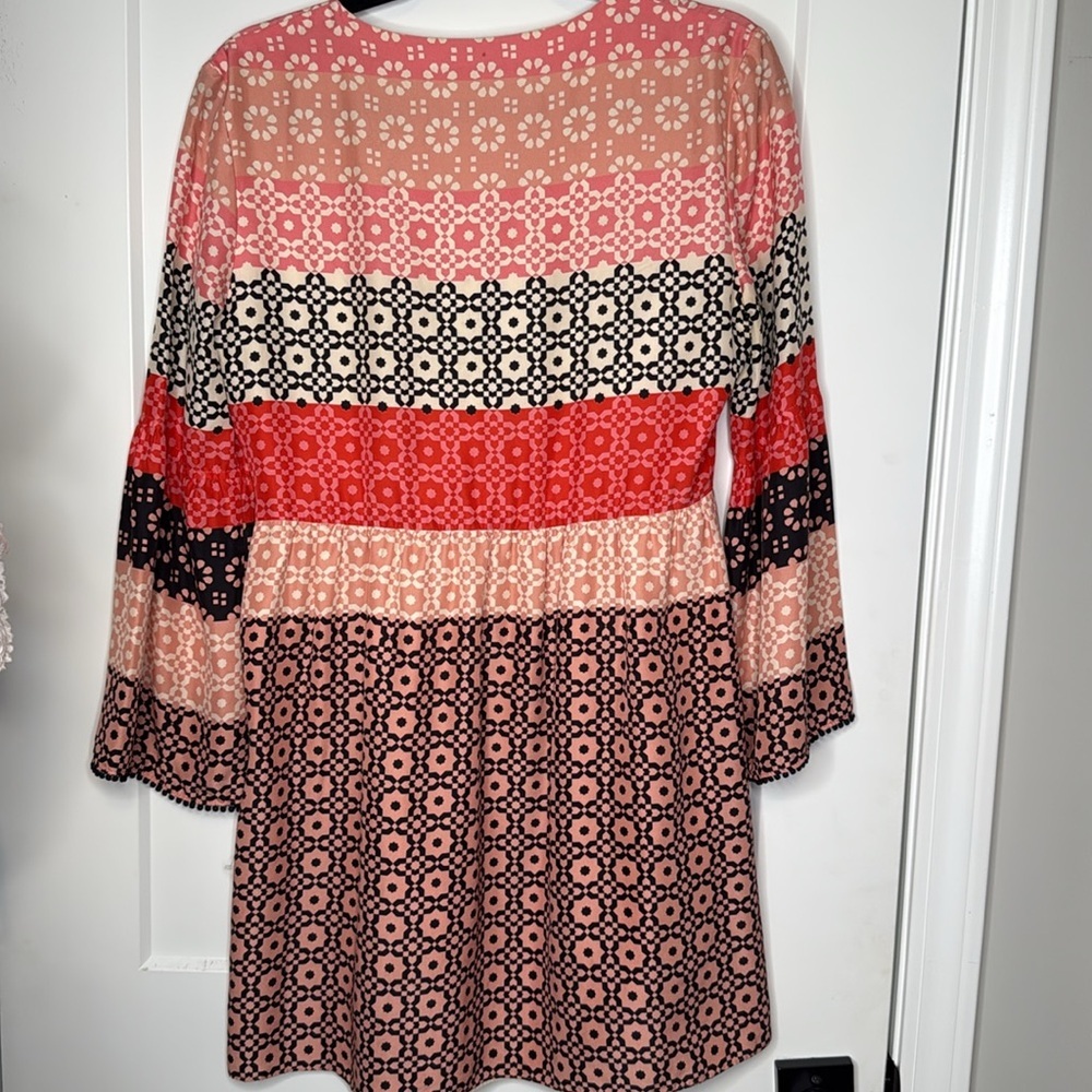 Derek Lam 10 Crosby 100% Silk Carnation V-Neck Dress‎ - 6 - Picture 12 of 12